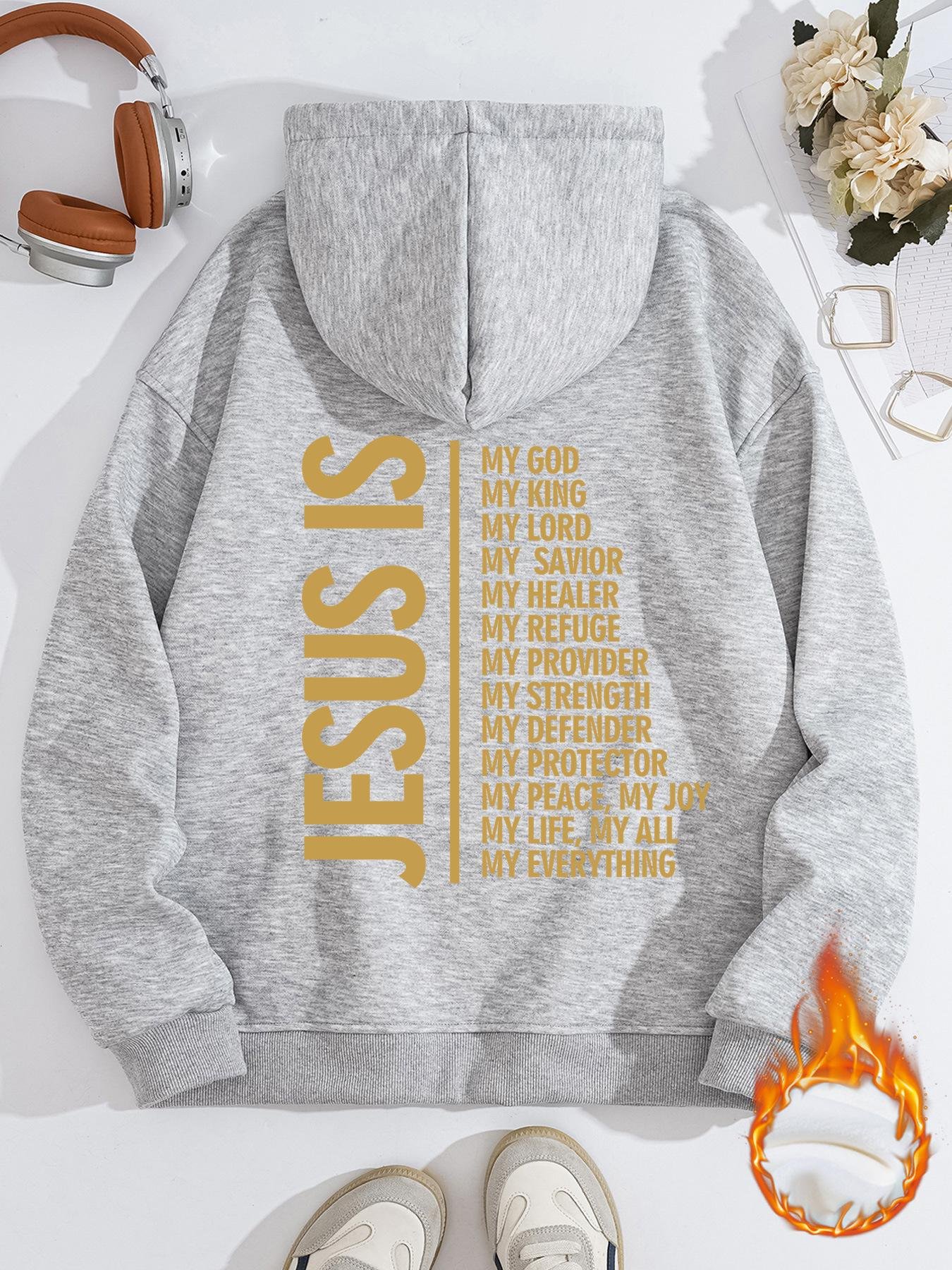 Hoodie JESUS IS MY GOD - Image 9