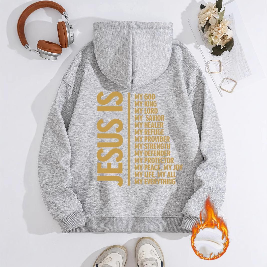 Hoodie JESUS IS MY GOD - Image 4