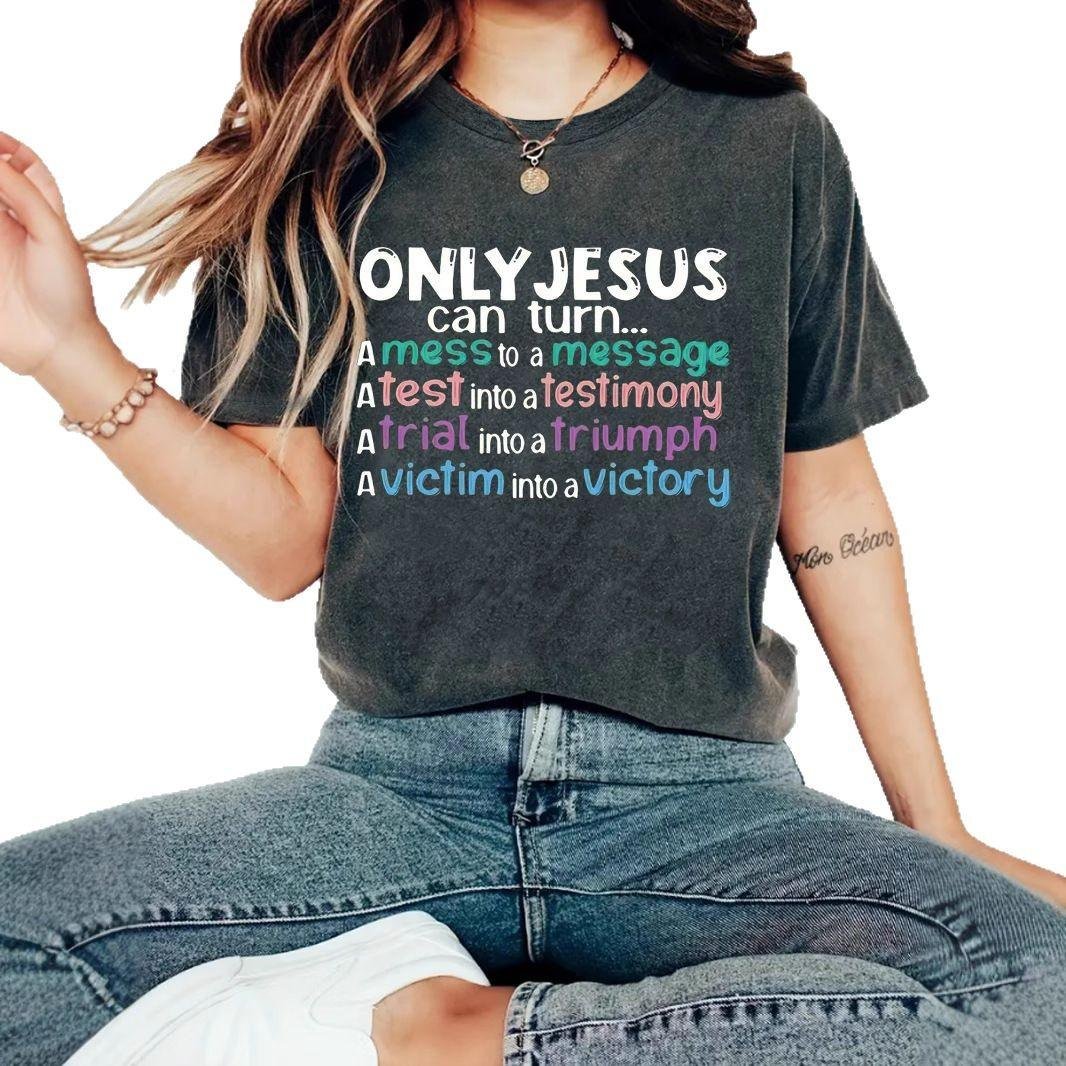 OMLY JESUS Women's T-shirt Top