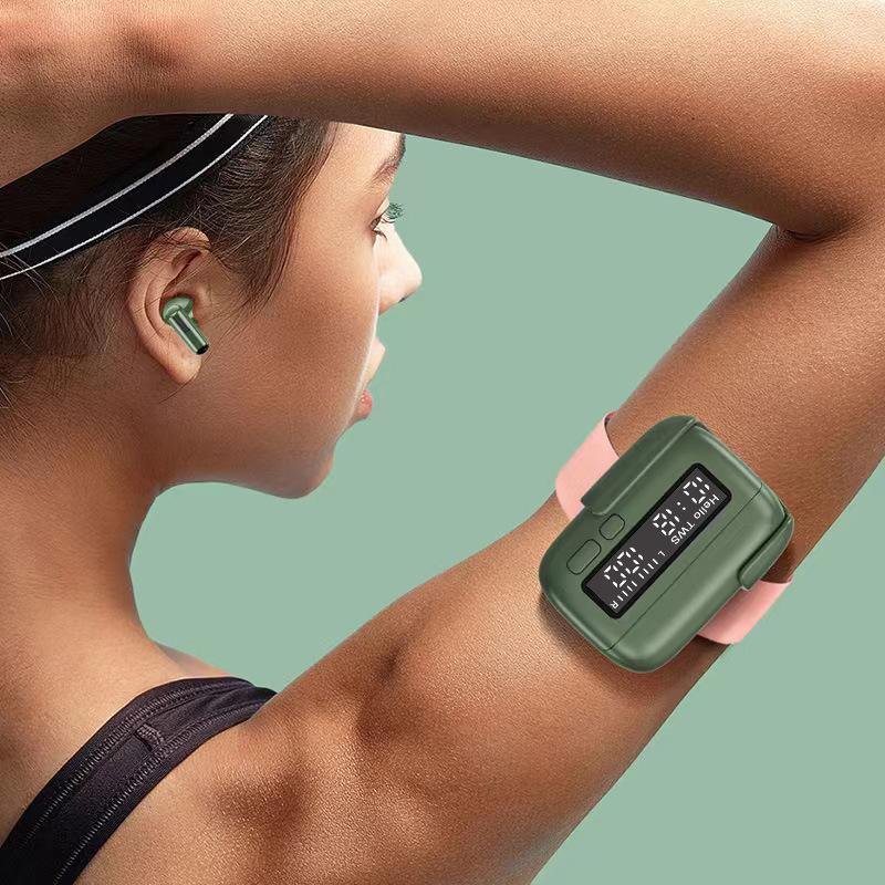 BPG portable wireless Bluetooth headset BB machine unique retro personalized trendy digital clock - Image 4