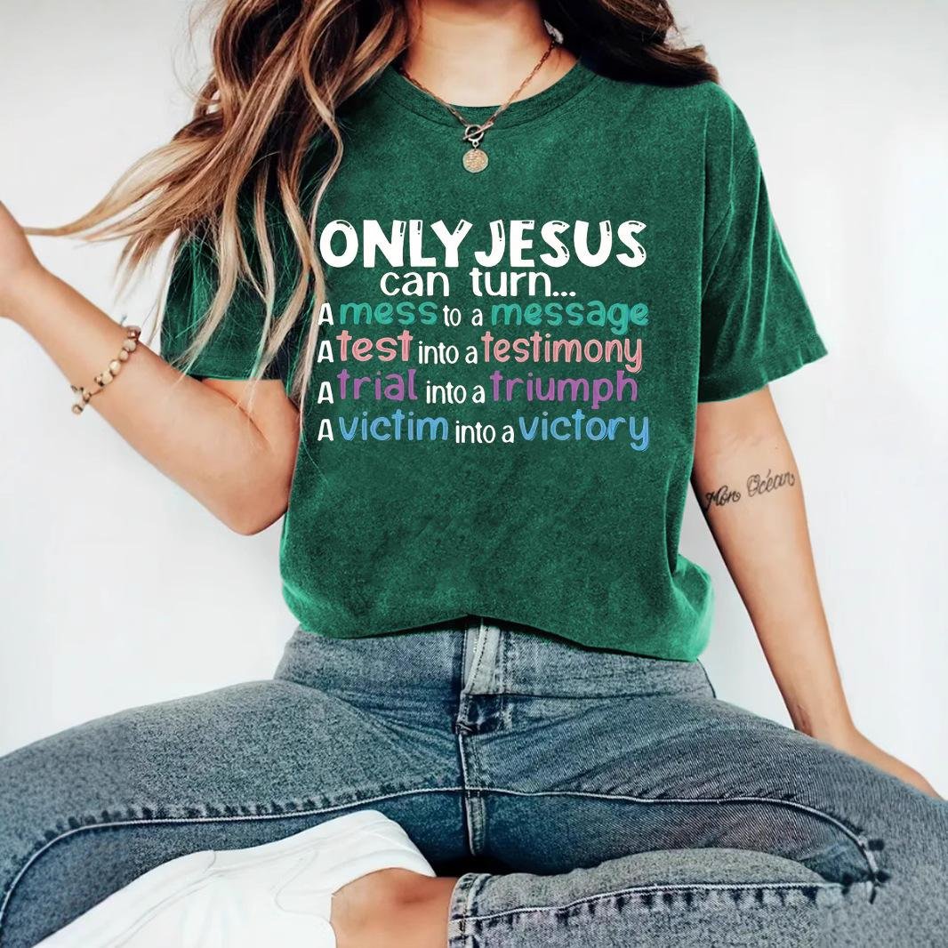 OMLY JESUS Women's T-shirt Top - Image 3