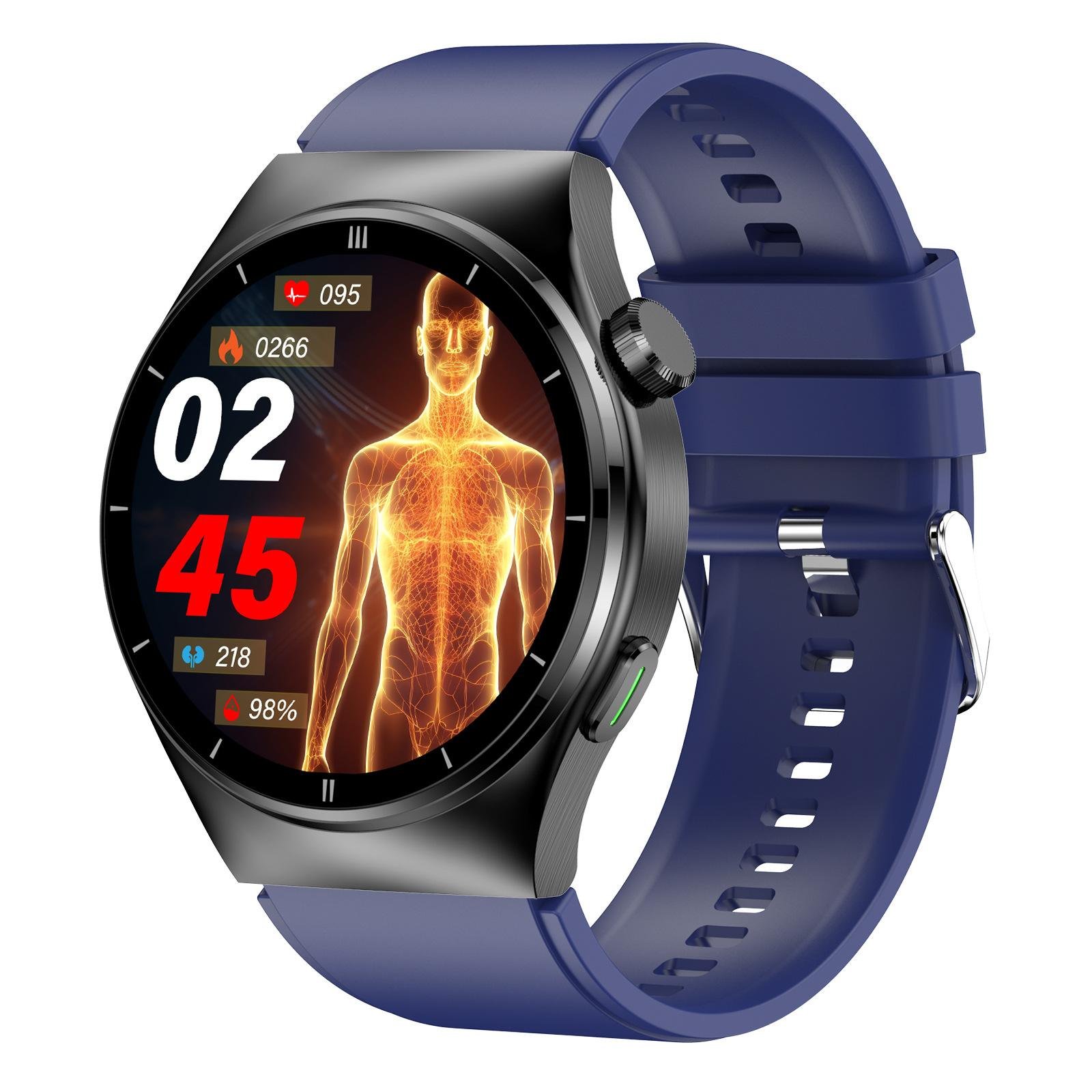 F320 laser therapy Bluetooth call uric acid lipids watch non invasive blood sugar heart rate body temperature smart watch - Image 5