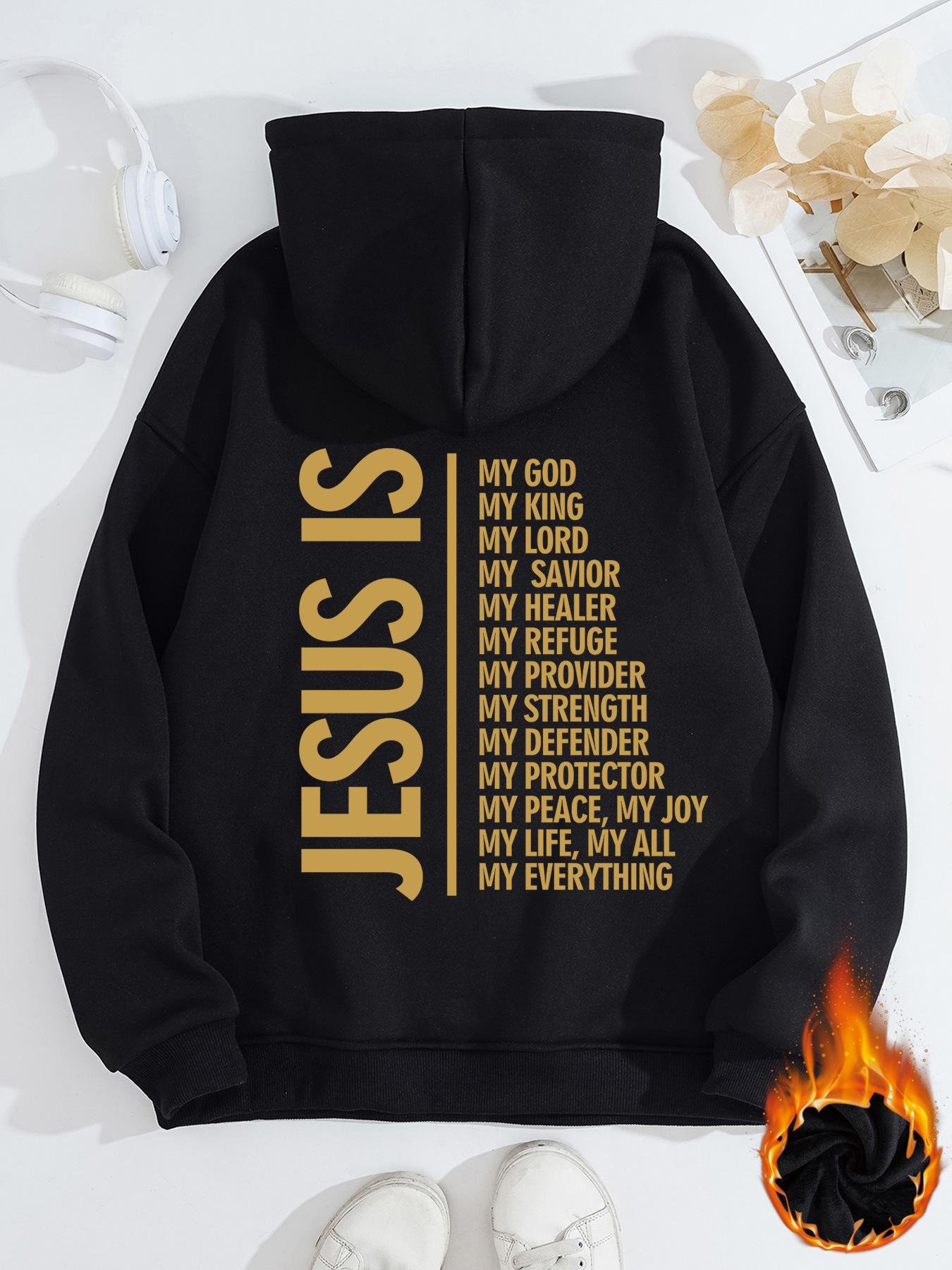 Hoodie JESUS IS MY GOD - Image 8