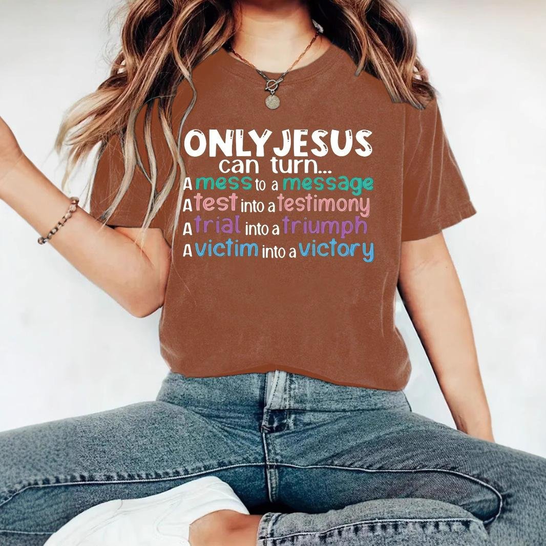 OMLY JESUS Women's T-shirt Top - Image 2