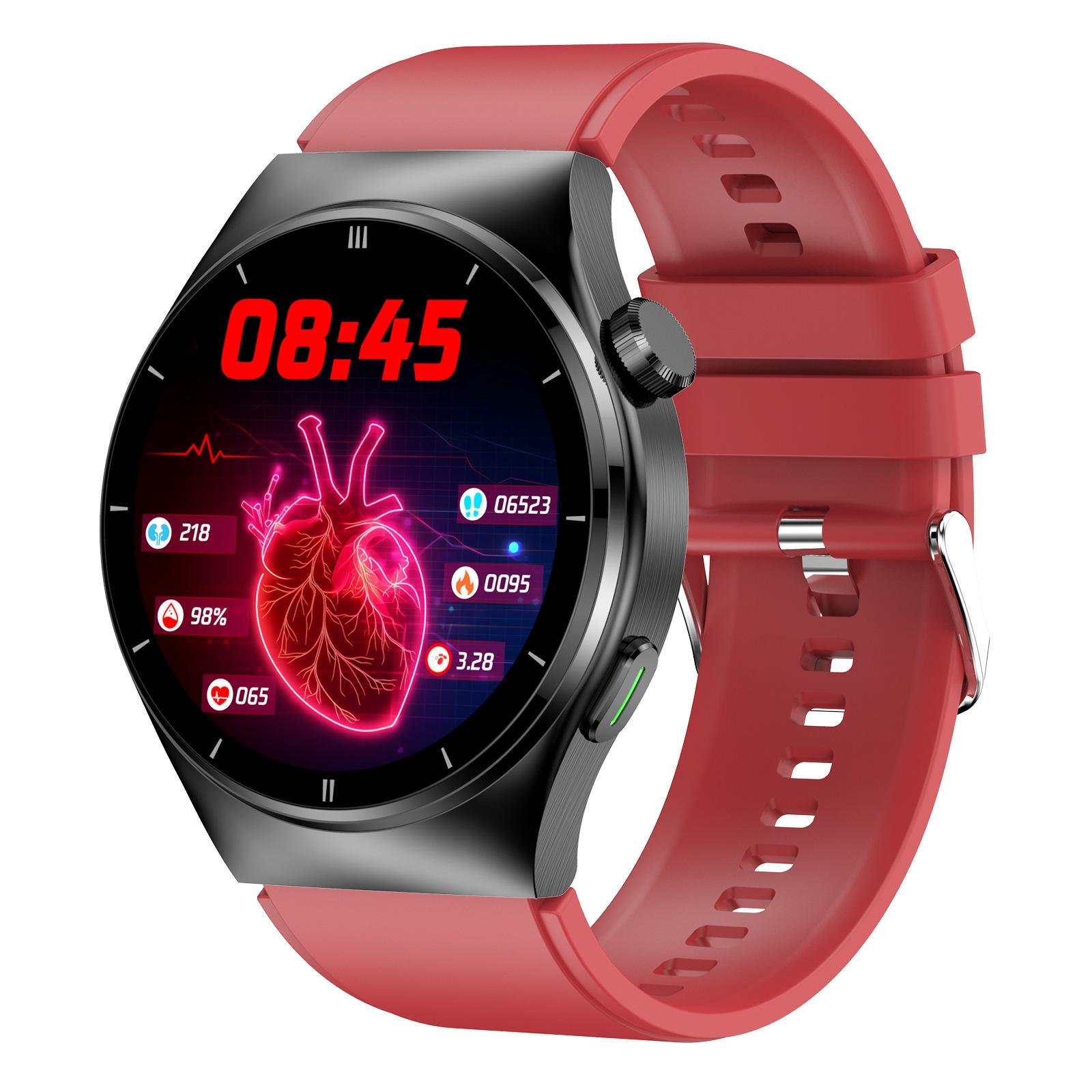 F320 laser therapy Bluetooth call uric acid lipids watch non invasive blood sugar heart rate body temperature smart watch - Image 3