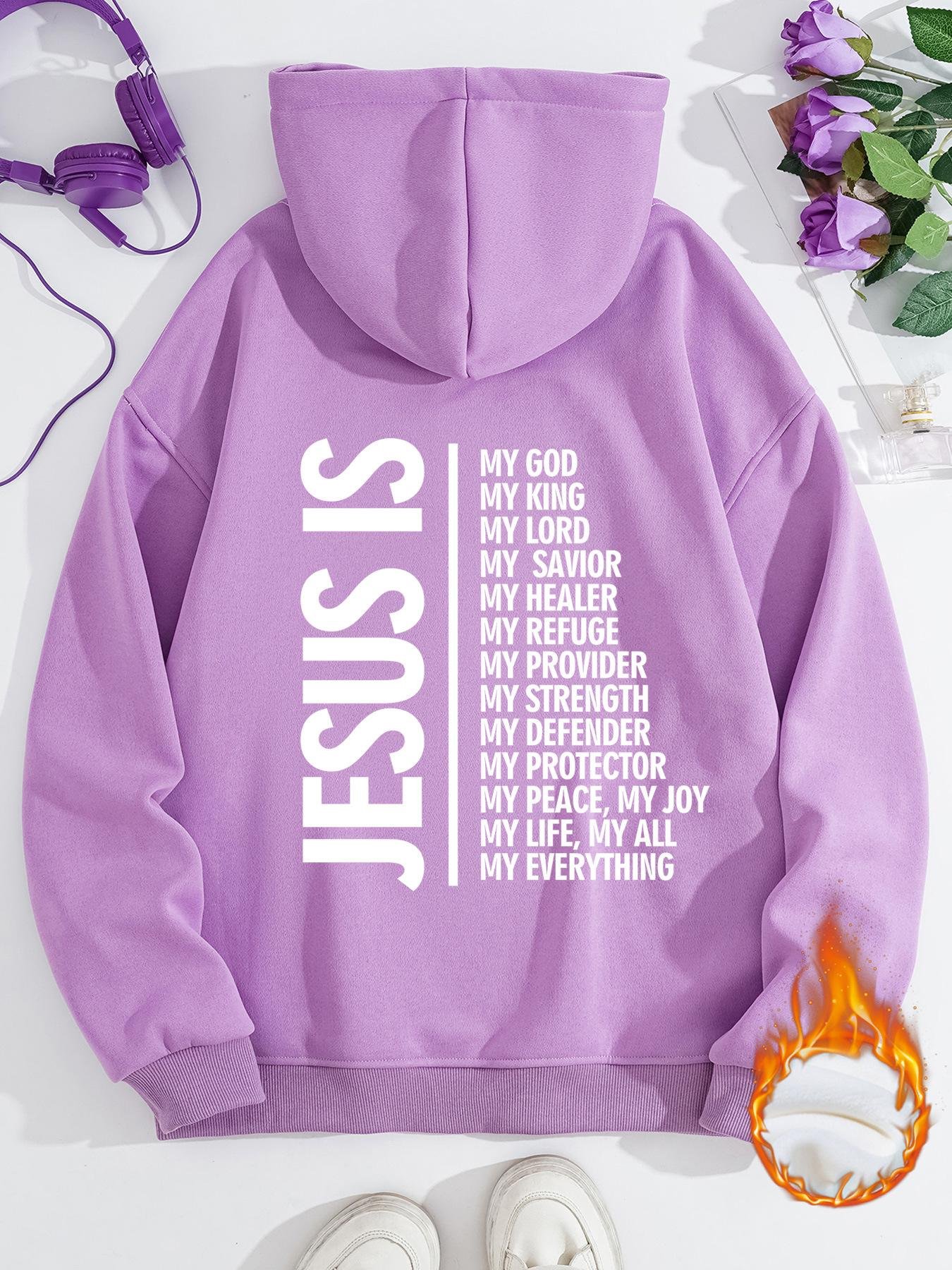 Hoodie JESUS IS MY GOD - Image 13