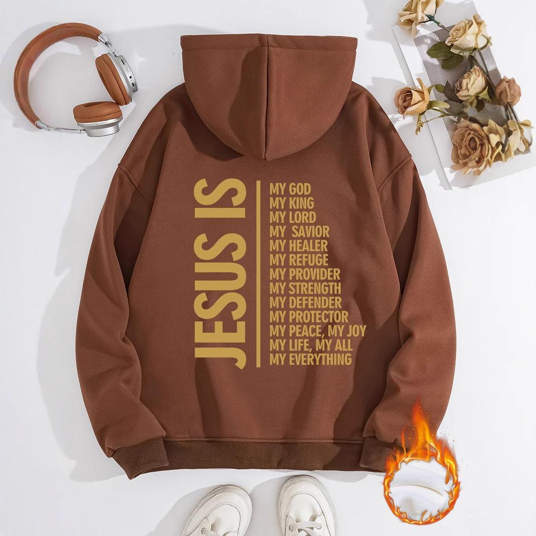Hoodie JESUS IS MY GOD - Image 3