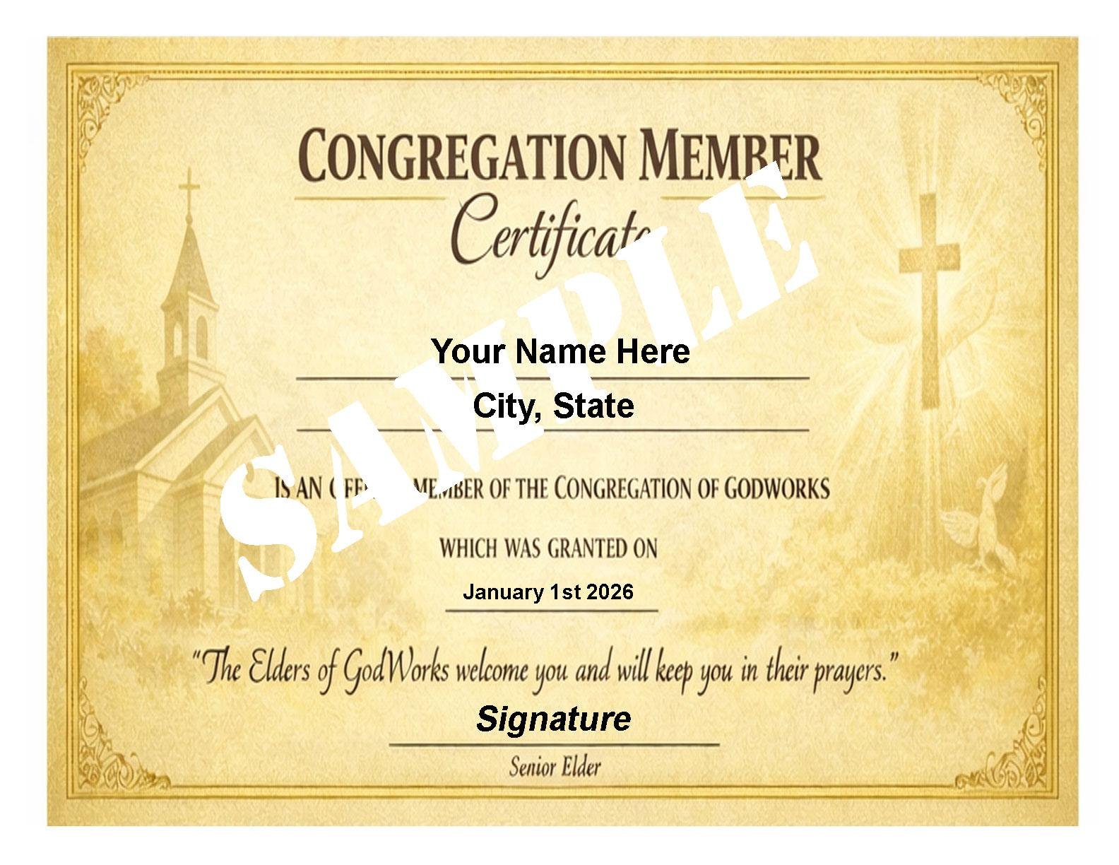 Congregation membership