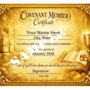 Covenant Membership Monthly